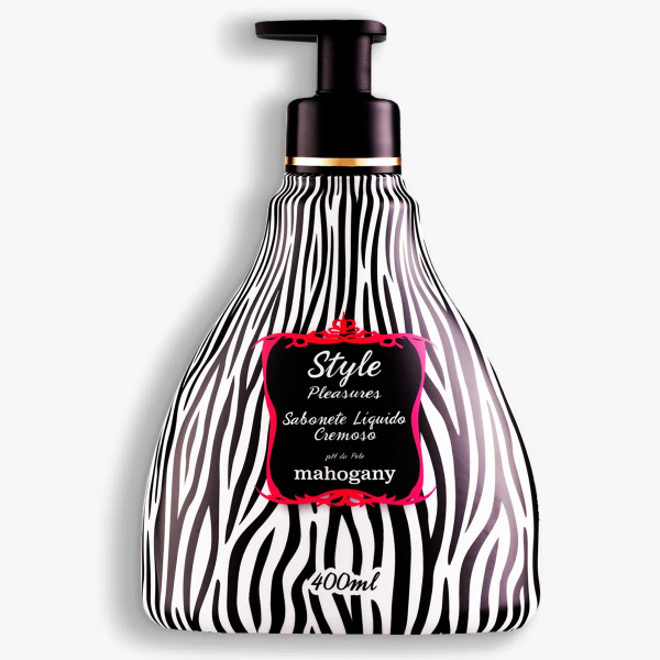 Style Pleasures Sabonete Liquido Cremoso - 400ml - COD: 545-45 - PL3-B1