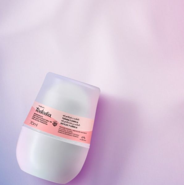 Desodorante Antitranspirante Roll-on Tododia Tâmara e Canela- COD: 290-01