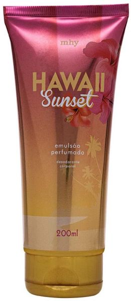 Hawaii Sunset Emulsão Perfumada Desodorante Corporal - 200ml - COD: 1950-14 - PL3-A1