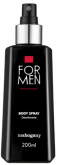 For Men Body Spray Desodorante - 200ml - COD: 1887-35 - PL3-A1