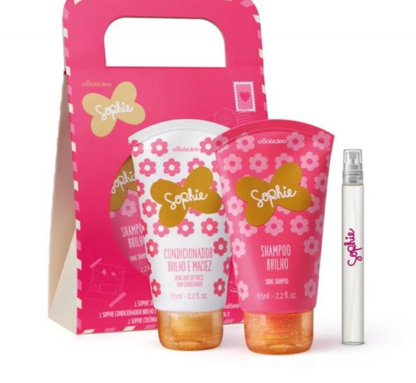 Conjunto Sophie #AMOVIAJAR o Boticário Infantil (3 Produtos) código 9256-64
