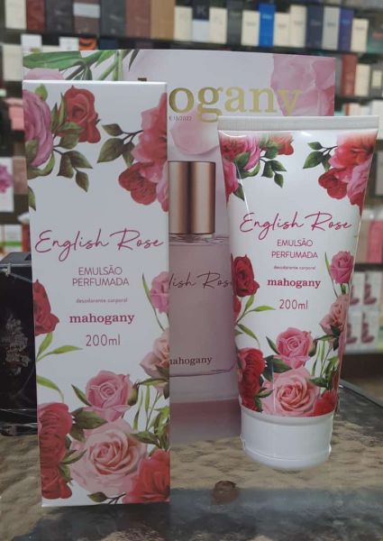 Desodorante Corporal English Rose Emulsão Perfumada - 200ml - COD: 664-35
