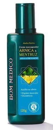 Bom Médico Creme Massageador Arnica E Mentruz Ativa A Circulação - 120g - COD: 367-13 -