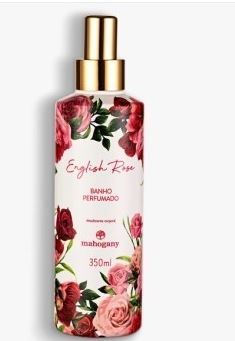 Banho Perfumado English Rose 350ml - Mahogany - COD: 1494-27 - PL3-A1