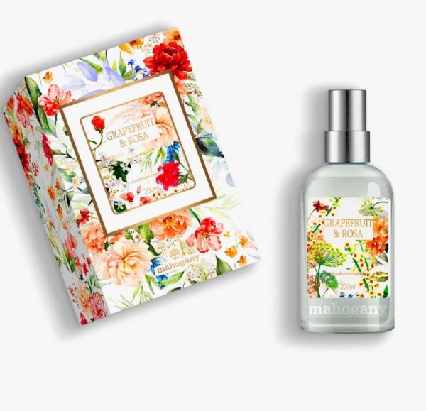 AGUA INTENSA DESOD CORP GRAPEFRUIT E ROSA 200ML MAHOGANY- COD: 289-76
