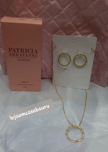 Kit Patricia Abravanel Essence com Colar e Brinco - COD: 964-42