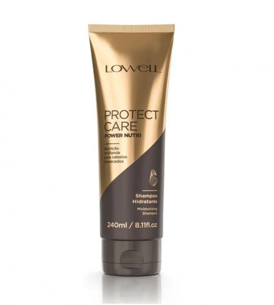 Protect Care Power Nutri Para Cabelos Ressecados Shampoo Hidratante - 240ml - COD: 466-10 - PL3-E1