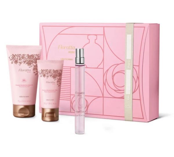 Kit Presente Floratta Rose (3 itens) código 9253-85