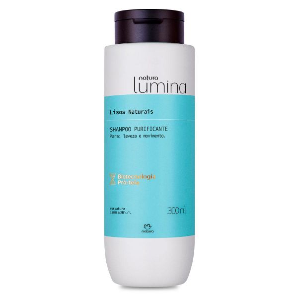 Lumina Lisos Naturais Shampoo - 300ml - COD: 71-16 - PL1-I2