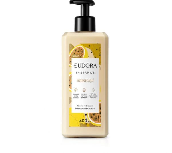 Creme Hidratante Desodorante Corporal Instance Maracujá 400ml CÓDIGO 9233-23