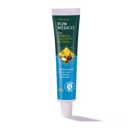 Bom Médico Pasta Arnica & Castanha Da Íncia - 30g - COD: 1087-15