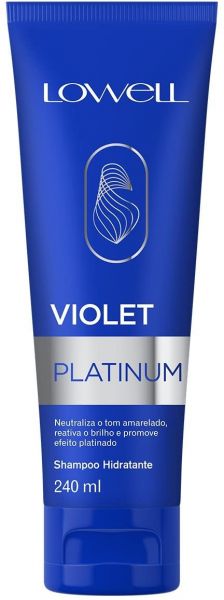 Lowell Violet Platinum Shampoo Hidratante - 240ml - COD: 457-44