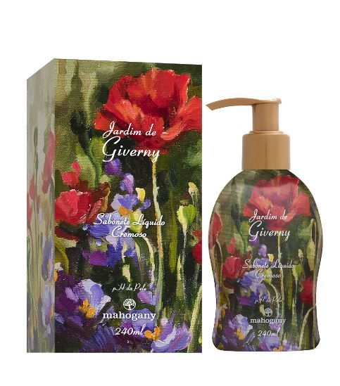 SABONETE LIQUIDO JARDIM DE GIVERNY 240ML MAHOGANY- COD: 1814 - 21
