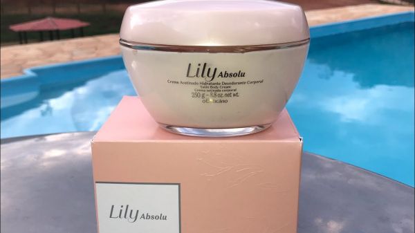 Hidrante Lily Absolu Creme Acetinado - 250ml - COD: 336-68 - PL3-D1