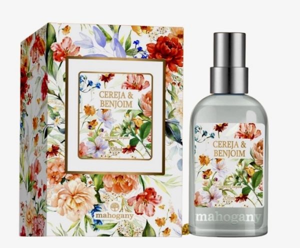 AGUA INTENSA DESOD CORP CEREJA E BENJOIM 200ML MAHOGANY CODIGO 1462-76