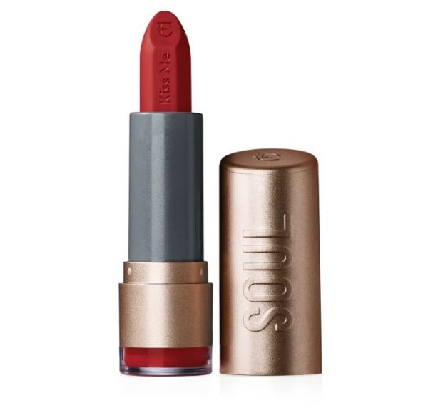 Batom Mate Vermelho Moderno SOUL Kiss Me 3,7g código 9227-13