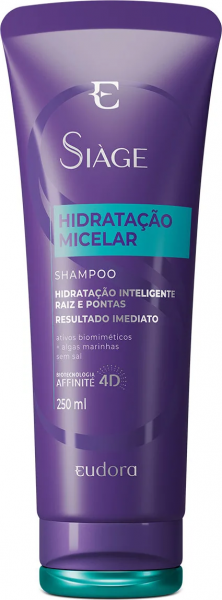 Shampo Siage Hidratação Micelar - 250ml - COD: 514-20 - PL3-F1