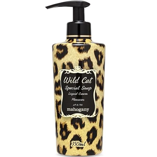 SABONETE LIQUIDO MAHOGANY WILD CAT 350 ML PL3-A1 CÓDIGO 2124